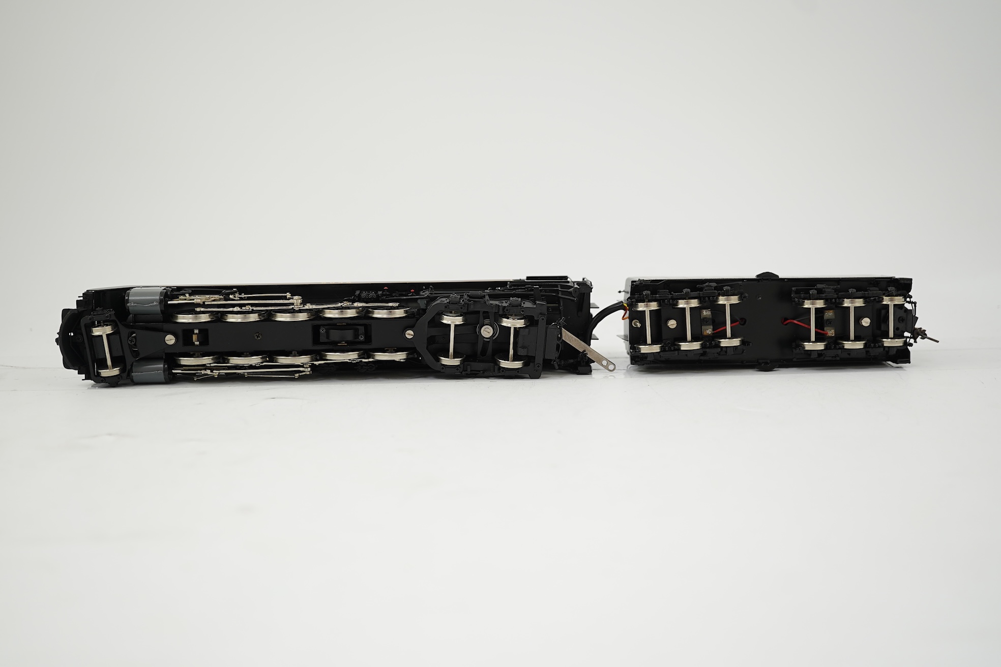 A boxed HO gauge Sunset Models model of Canadian Pacific Railway T-1c ‘Selkirk’, 5935, 2-10-4 locomotive with bogie tender, powered for two rail operation.